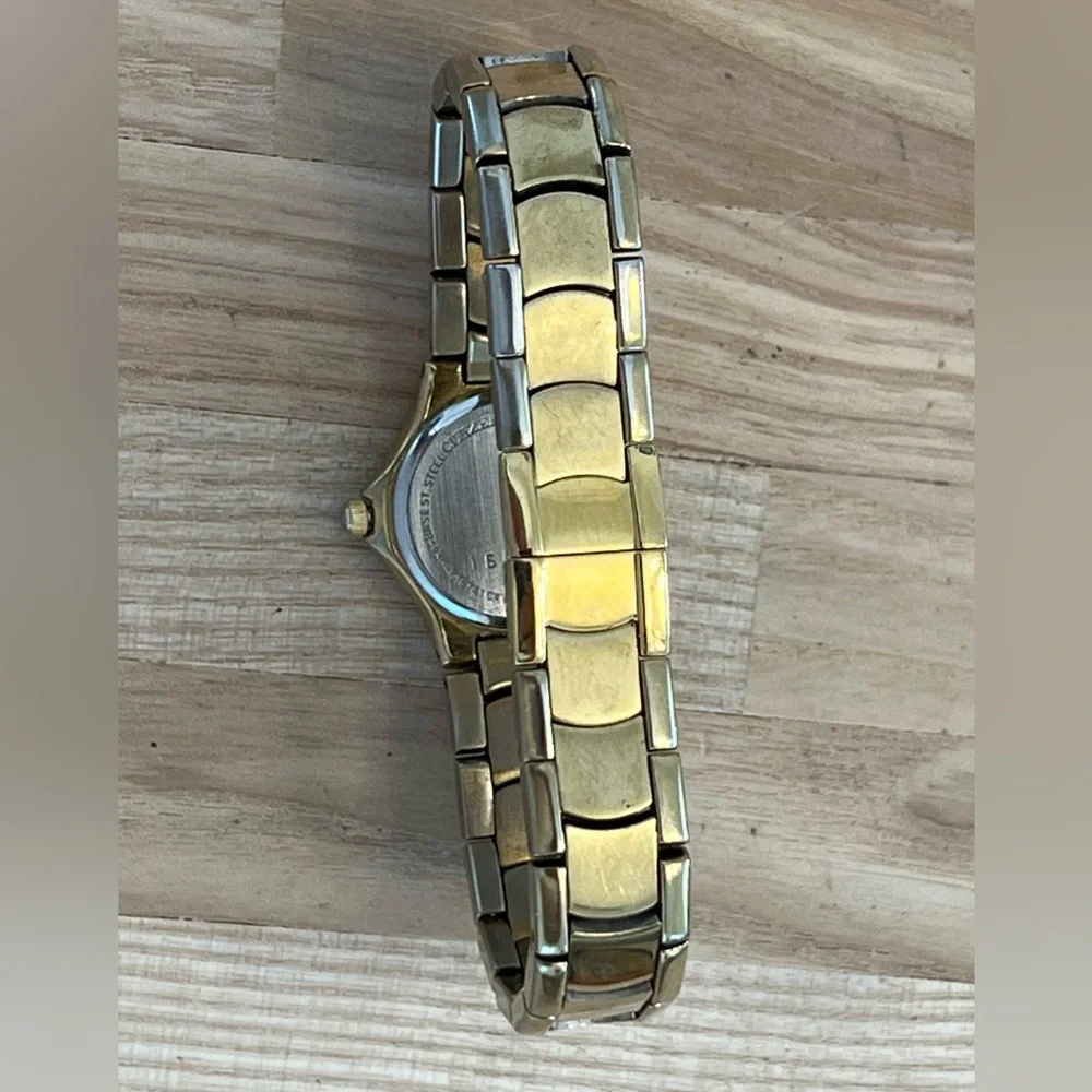 Citizen Elegance Ladies Watch Gold Tone Bracelet, Dial, Hands Hidden Clasp